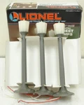 Lionel 6-12874 Gauge Lighted Street Lamps (set Of 3) Ex/box. Fixed Price $14.99.