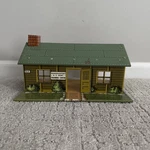 1950'S Marx U.s. Army Training Center Headquarters T3-21 Tin Litho Building Vgc. Fixed Price $29.99.