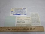 Champ BRH-32 Ho Scale Train Decals Gould Wrecking Crane & Cars. Fixed Price $5.00.