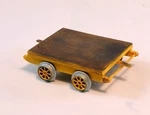 Berkshire Valley Models O/ON3/ON30, 1/48 Push Cart Kit - #589. Fixed Price $8.00.