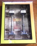 Mth Gauge Railking No. 57 Gray Diecast Corner Lamp Set 30-1068 New!. Fixed Price $27.00.