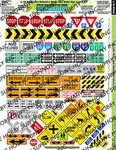 Reflective Photoreal Metal Sign Kit 1/24 Scale Fits Carrera Evolution PR7400. Fixed Price $25.99.