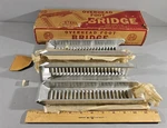 Vintage Marx Toys Steel Overhead Foot Bridge, Stairs Only, Nos & Orig. Box. Fixed Price $12.50.