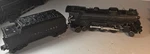 Lionel #637, Running And Smoking, With 2046W Whistling Tender. Fixed Price $100.50.