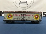 K-line Robin Hood Beer #5301 Wood-sided Reefer Car K742-8018 No Box. Fixed Price $79.99.