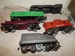 Large Lot Of Vintage Train Cars & Tracks, Etc. Lionel, Marx, 961 Tender As-is. Fixed Price $149.99.