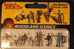 Woodland Scenics - City Worker Figures (8 Pcs) Ho Scale A1826. Fixed Price $18.00.