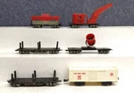 Marx Vintage Gauge Assorted Freight Cars: 20102, 3591A, 2700, 33773, 3550 6. Fixed Price $56.99.