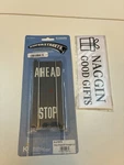 K-line Lionel 6-21573 Superstreets Stop Ahead Straight Track (2) Nos. Fixed Price $39.95.