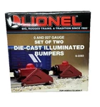 Lionel 6-2283 And 027 Scale Die-cast Illuminated Bumpers Free Shipping. Fixed Price $33.60.