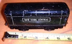 Vintage Marx Gauge New York Central Tin Toy Train Tender Black. Fixed Price $15.85.