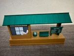 Scientific Toy's Denver & Rio Grande Western Train Station *tested /works*. Fixed Price $9.75.
