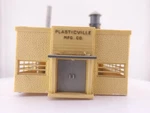 *read* Plasticville Ho Scale By Bachmann 1906-198 Factory Building Built Layout. Fixed Price $12.95.