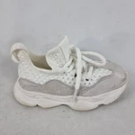 Omren White Toddler Girls 0-12MTH 24 Breathable Lace Up Soft Sole Shoes Sneakers. Fixed Price $7.33.