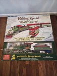 Bachmann G 90054 Christmas Holiday Special Train & Trolley Set Read Description. Fixed Price $349.99.