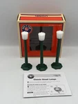 Lionel 629247 Classic Street Lamps-green (pack Of 3) Nib. Fixed Price $20.99.