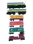 Marx 027 Western Pacific Diesel Freight Set Untested. Fixed Price $149.99.
