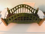 Lionel 6-32904 Gauge Green & Cream Tinplate Hellgate Bridge #305. Fixed Price $450.00.