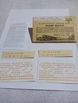 Champ P-106 Gauge Passenger Car Set. Dulux Gold Lettering 2A. Fixed Price $7.00.