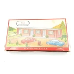 Vintage Plasticville O-O27 #1621-100 Motel Painted Roof. Fixed Price $19.99.