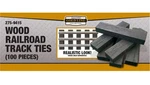 Gauge Wood Railroad Track Ties (100) Menards Works W/ Lionel Tubular 3-RAIL. Fixed Price $29.79.
