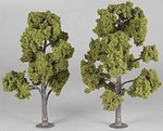 Woodland Scenics TR1515 N/ho Assembled Tree Light Green 7" Train Scenery. Fixed Price $14.75.