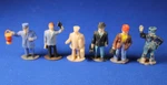 Plasticville 1619-100 Citizens Fat People Only. Fixed Price $38.00.