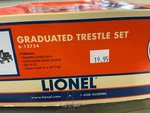 Lionel 6-12754 Graduated Trestle Set. Fixed Price $20.00.