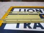 Post War Lionel 3656-129 Replacement Part Yellow Metal Cattle Ramp. Fixed Price $6.71.