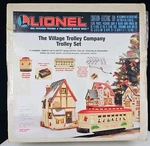 90S Vintage Lionel Village Trolley Company Set 6-11809 New Box. Fixed Price $109.99.