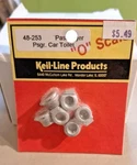 Keil Line Passenger Car Toilet Scale Rail Detail Kit 48-253. Fixed Price $6.00.