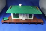 Plasticville O-O27 #RS-7 Suburban Station Complete. Fixed Price $24.50.