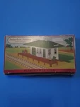 Scale Plasticville Suburban Train Station Kit #1616 100. Fixed Price $25.00.