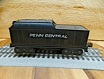 Marx O/O27 Gauge Penn Central Engine Tender. Fixed Price $12.75.