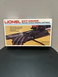 Lionel O27 Gauge Remote Control Switch, Left Hand 6-5121. Fixed Price $20.00.