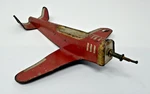 Vintage Marx Tin Litho Airplane Toy Part Similar Windup Popeye Tower Flyer. Fixed Price $42.49.