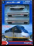 Vintage 2003 New-ray Railroad Scale Amtrak Diesel Train Set Cast F59PHI. Fixed Price $125.00.