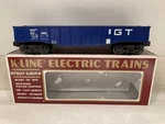 K-line Grand Trunk Gondola Car K90005IC! & O27 Gauge Train Kcc Gt. Fixed Price $35.00.
