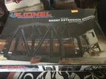Lionel 6-2716 Short Extension Bridge, Black, Nib Sealed. Fixed Price $24.95.