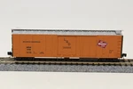 Scale Micro Trains 70040 50' Mechanical Reefer Milwaukee Road 9798 Orange. Fixed Price $15.89.