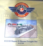 Lionel 6-31739 Super Steam Freight Set #13150 O-gauge. Fixed Price $989.99.