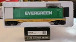 Line / O27 50' Union Pacific Bulkhead Flat Car With 40' Evergreen Container. Fixed Price $28.88.