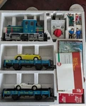 Lgb #72520 Limited Edition Automotive Transport Scale Starter Set. Fixed Price $600.00.