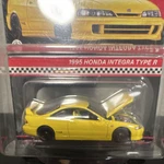 Hot Wheels Red Line Club Honda Integra Type 1:64 Phoenix Yellow Diecast Car. Fixed Price $35.00.