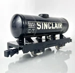 Marx Tin Litho Sdrw 19847 Sinclair Tank Car Black Wheel Gauge. Fixed Price $16.25.