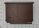 Lionel 83557-2 Brown Boxcar Disconnect Body Shell. Fixed Price $22.00.