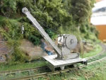 ON30/OE Scale Derrick Crane Car Kit Nib Narrow Gauge Railroad Maintenance 0E Ph. Fixed Price $113.99.