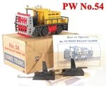Lionel Pw 54 Track Ballast Tamper Car W/box/actuators /2/ 1958-61 & 66-69. Fixed Price $88.58.