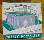 Vintage Plasticville Police Station O/s Train Accessory Kit PD-3 New Box. Fixed Price $19.99.
