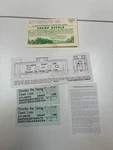 Champion Ho Scale Atlantic Coast Line Caboose Decals HC-127 Complete Set. Fixed Price $29.95.